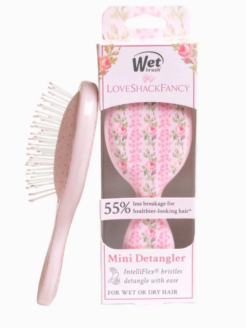 LoveShackFancy x Wet Brush Mini Detangler - Blooming Heirloom - NEW